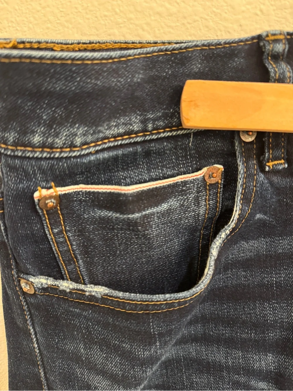 American Eagle Outfitters Dark Blue Slim Stretch Jeans